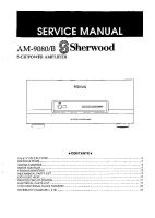 Sherwood AM-9080-B-Service-Manual